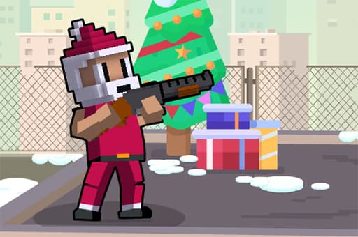 Xmas Rooftop Battles - play free online