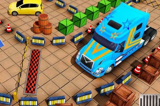Truck Parking 3d 2021 - play free online
