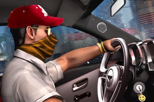 Drive in Car City 3D - play free online