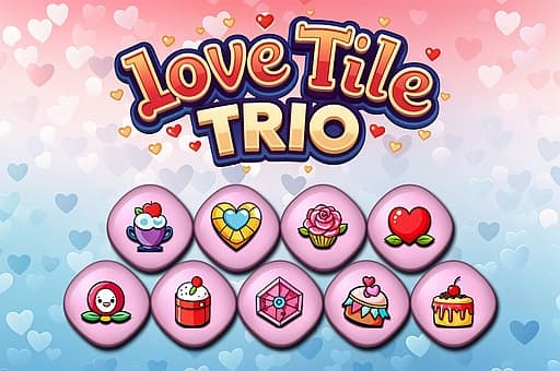 Love Tile Trio - play free online