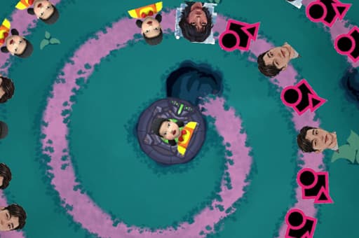 Squid Game Bubble Shooter - play free online