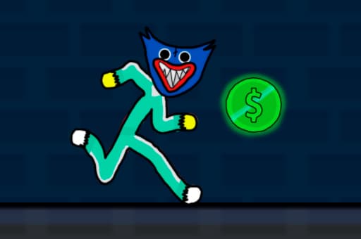 Stickman Huggy 456 Squid - play free online