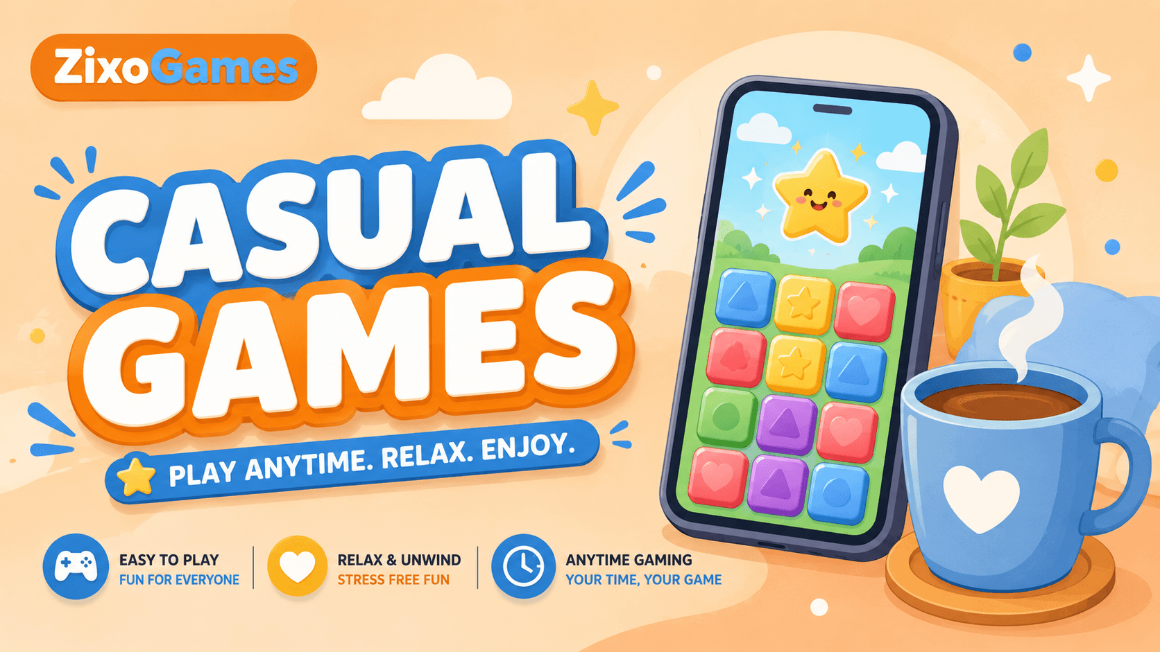 Casual Games on Zixo Games