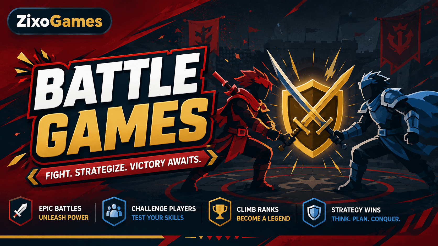 Battle Games on Zixo Games