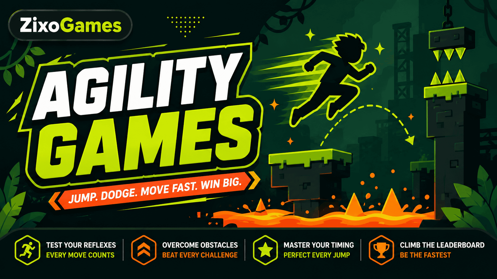 Agility Games on Zixo Games