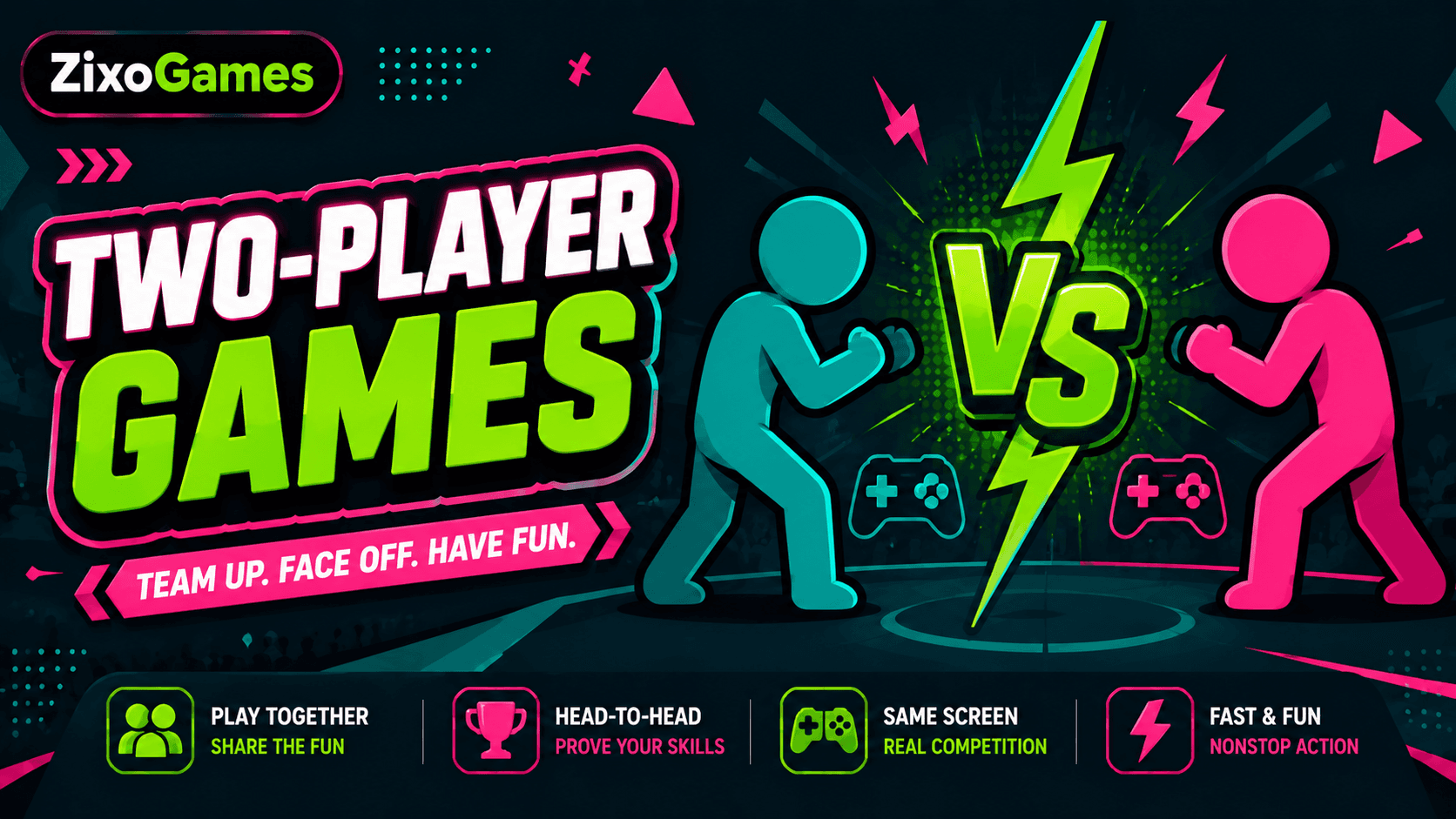 Two Player Games on Zixo Games