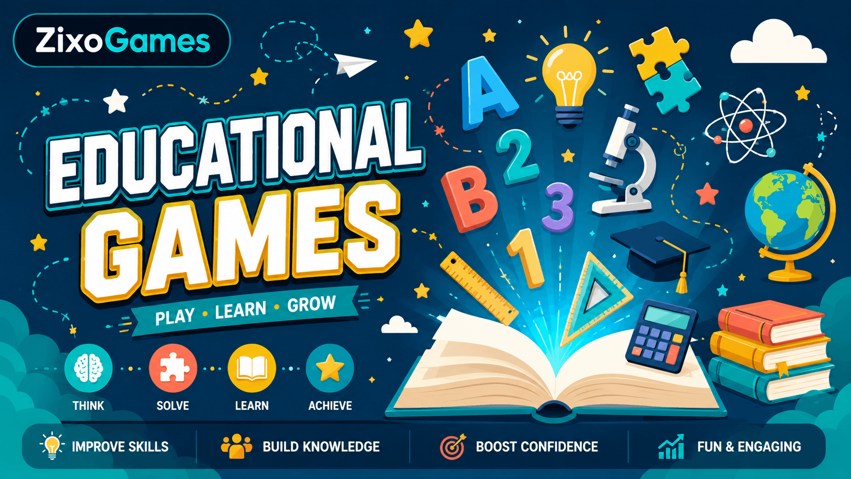 Educational Games on Zixo Games