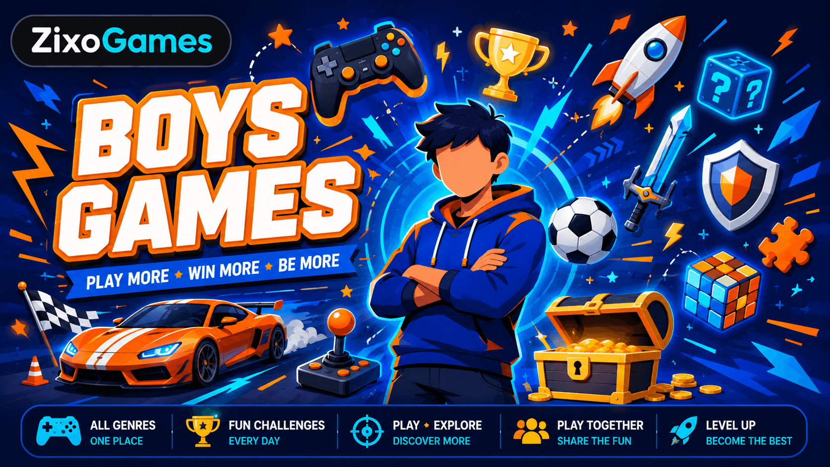 Boys Games on Zixo Games