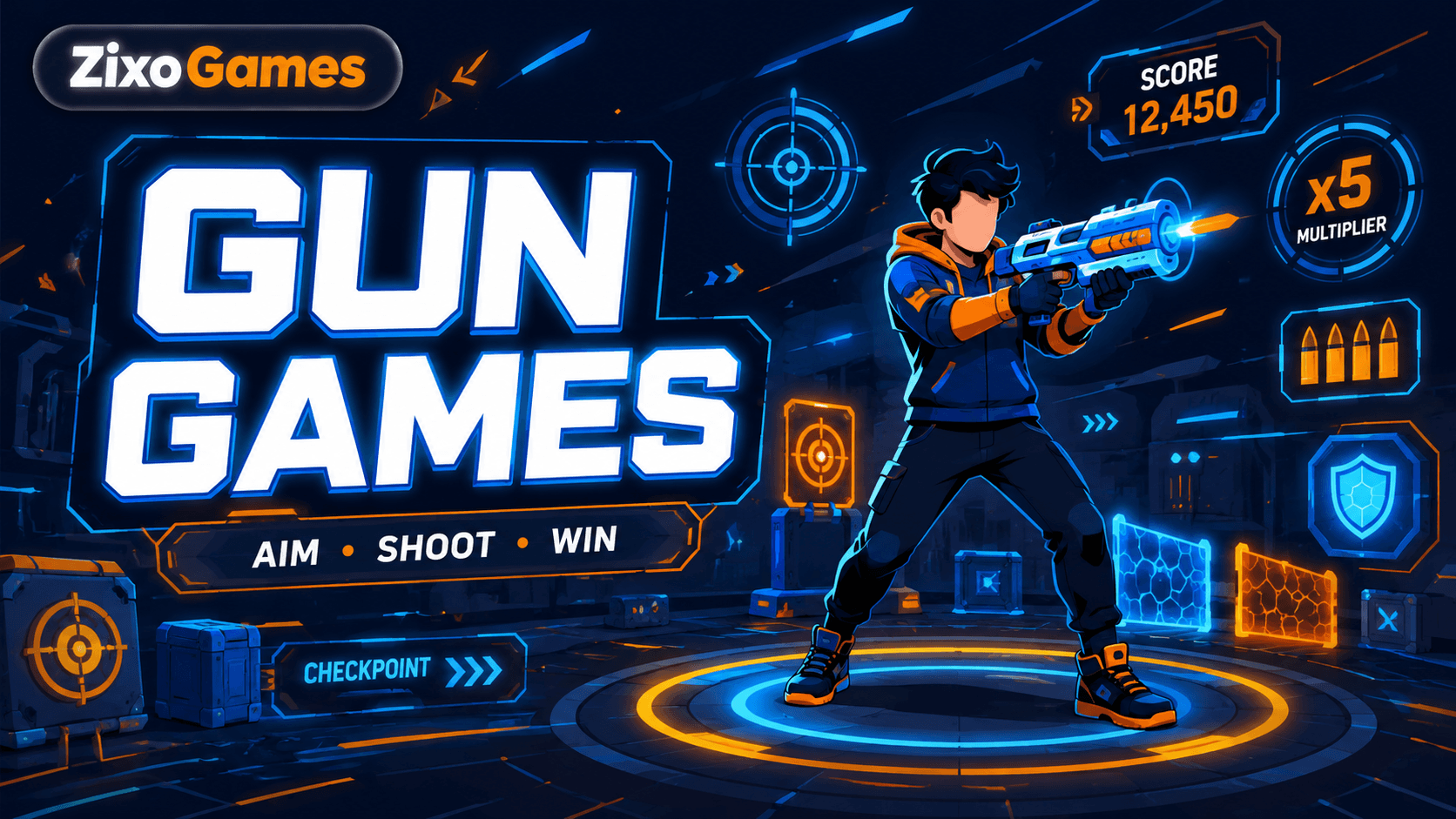 Gun Games on Zixo Games