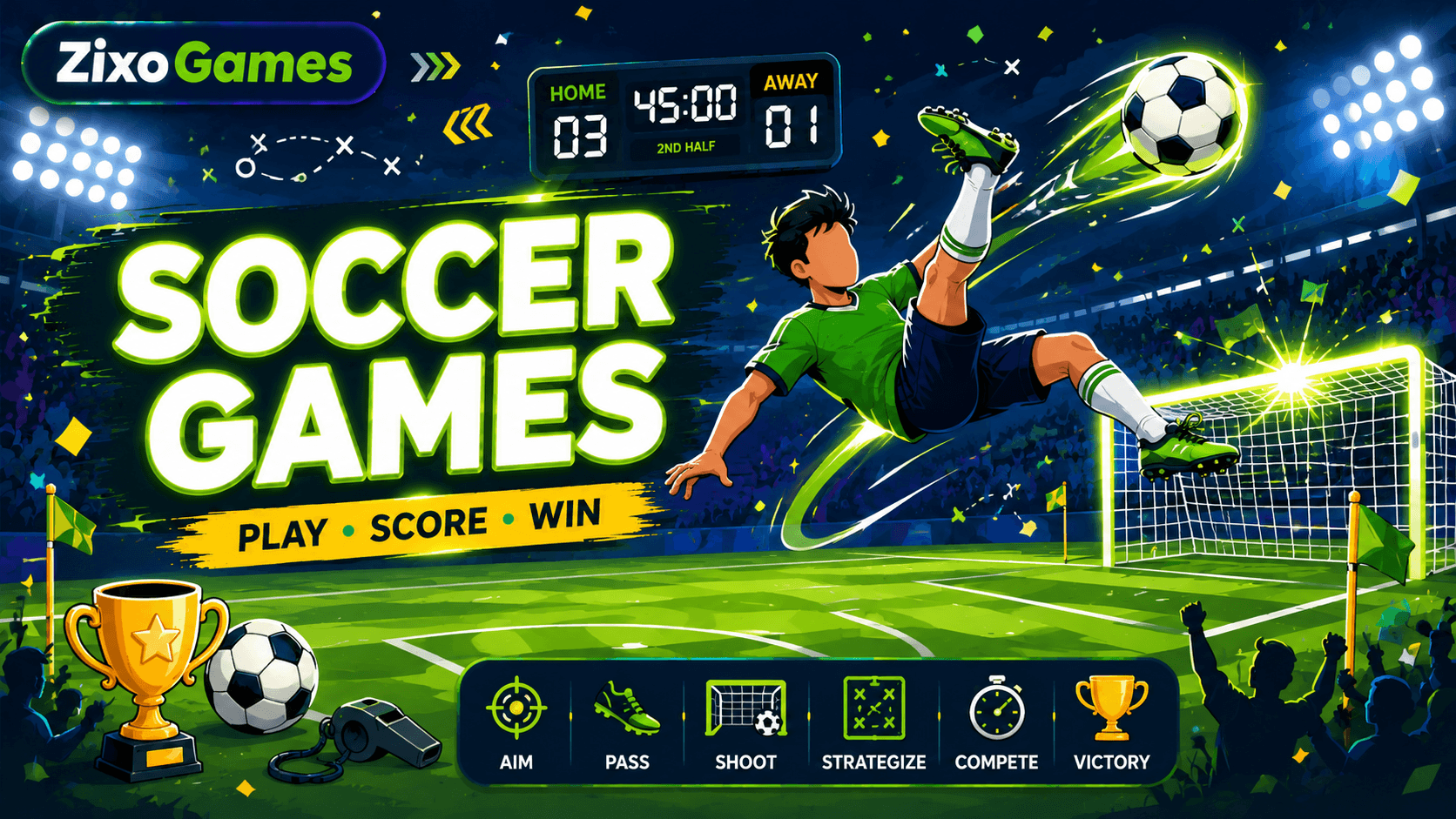 Soccer Games on Zixo Games