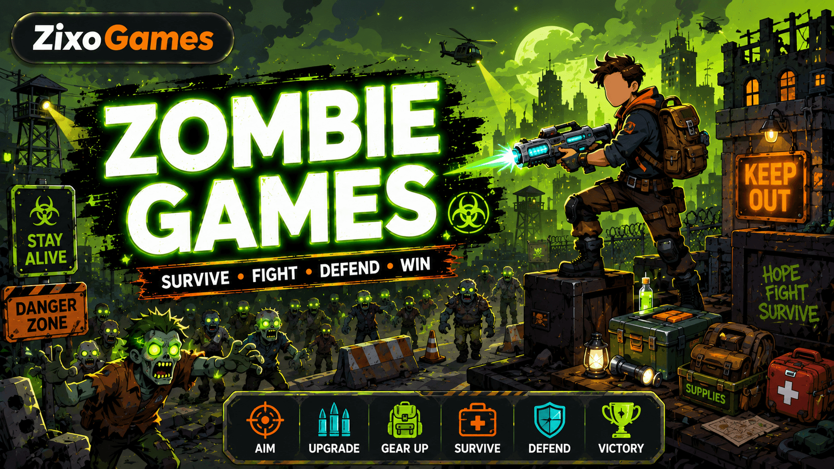 Zombie Games on Zixo Games