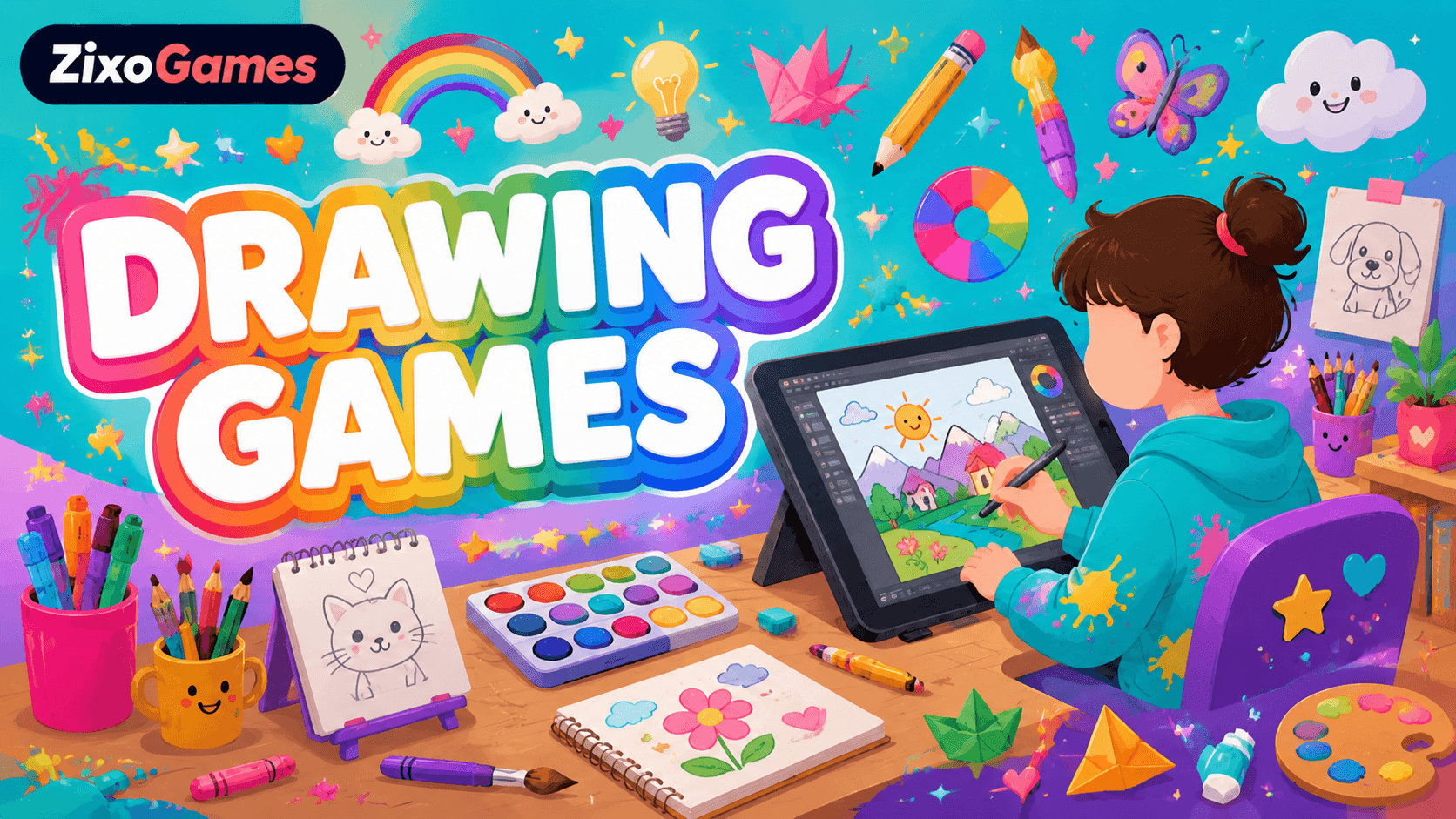Drawing Games on Zixo Games