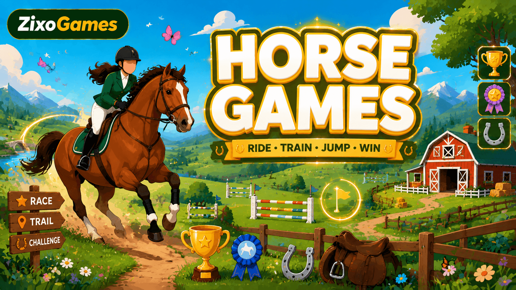 Horse Games on Zixo Games