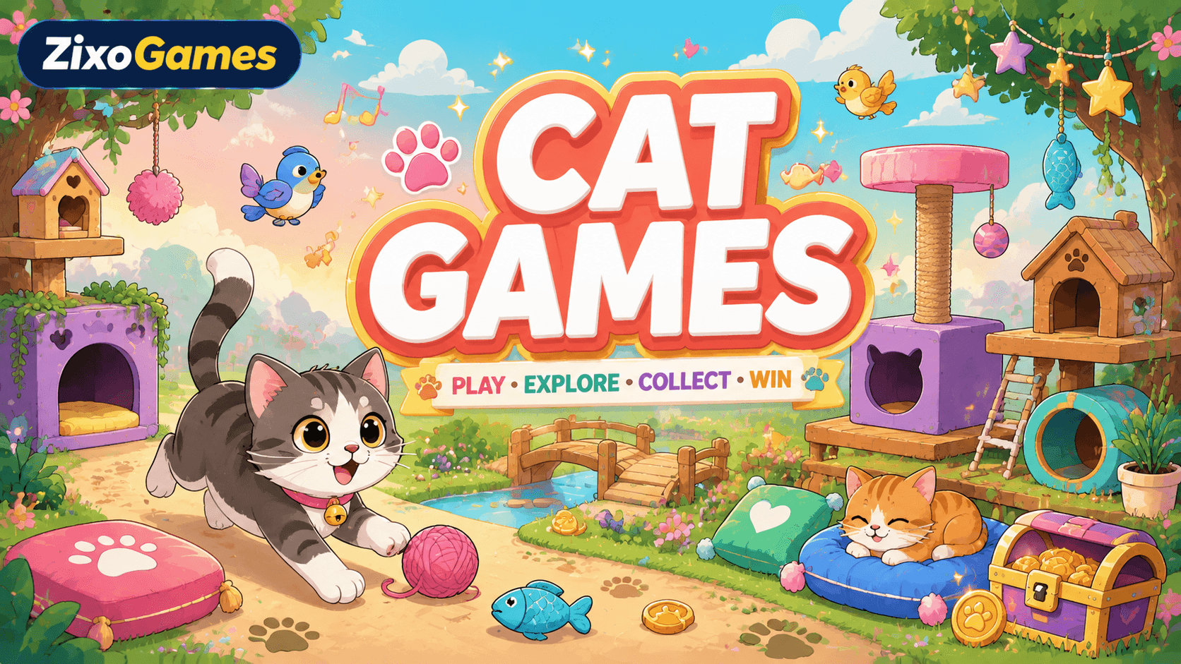 Cats Games on Zixo Games