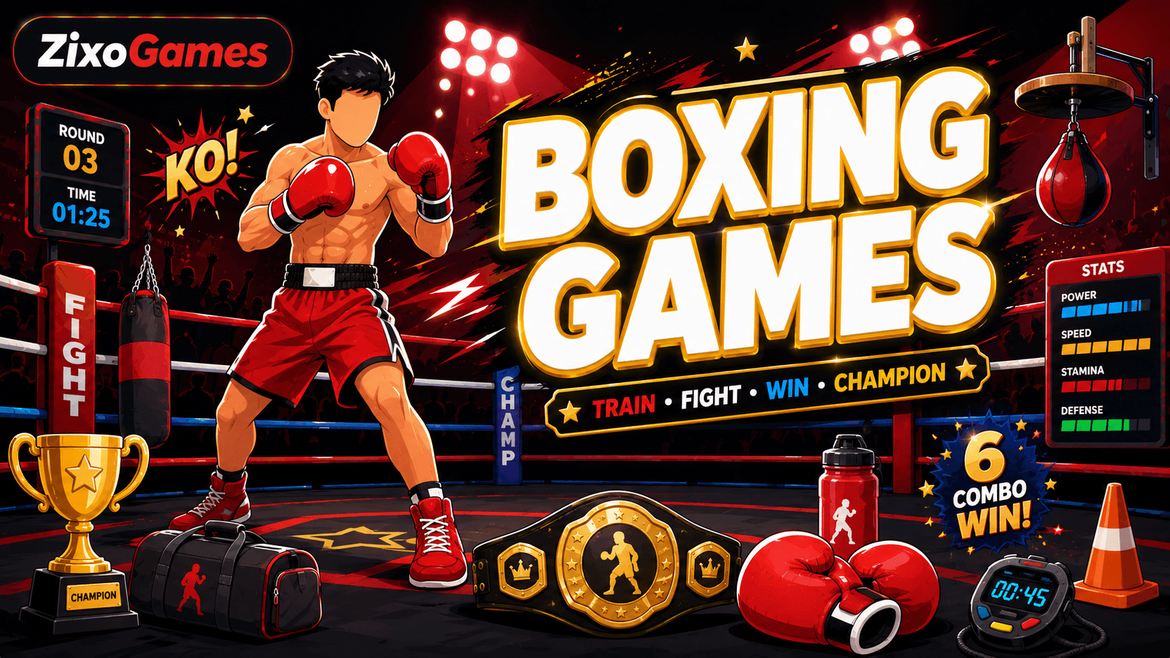 Boxing Games on Zixo Games