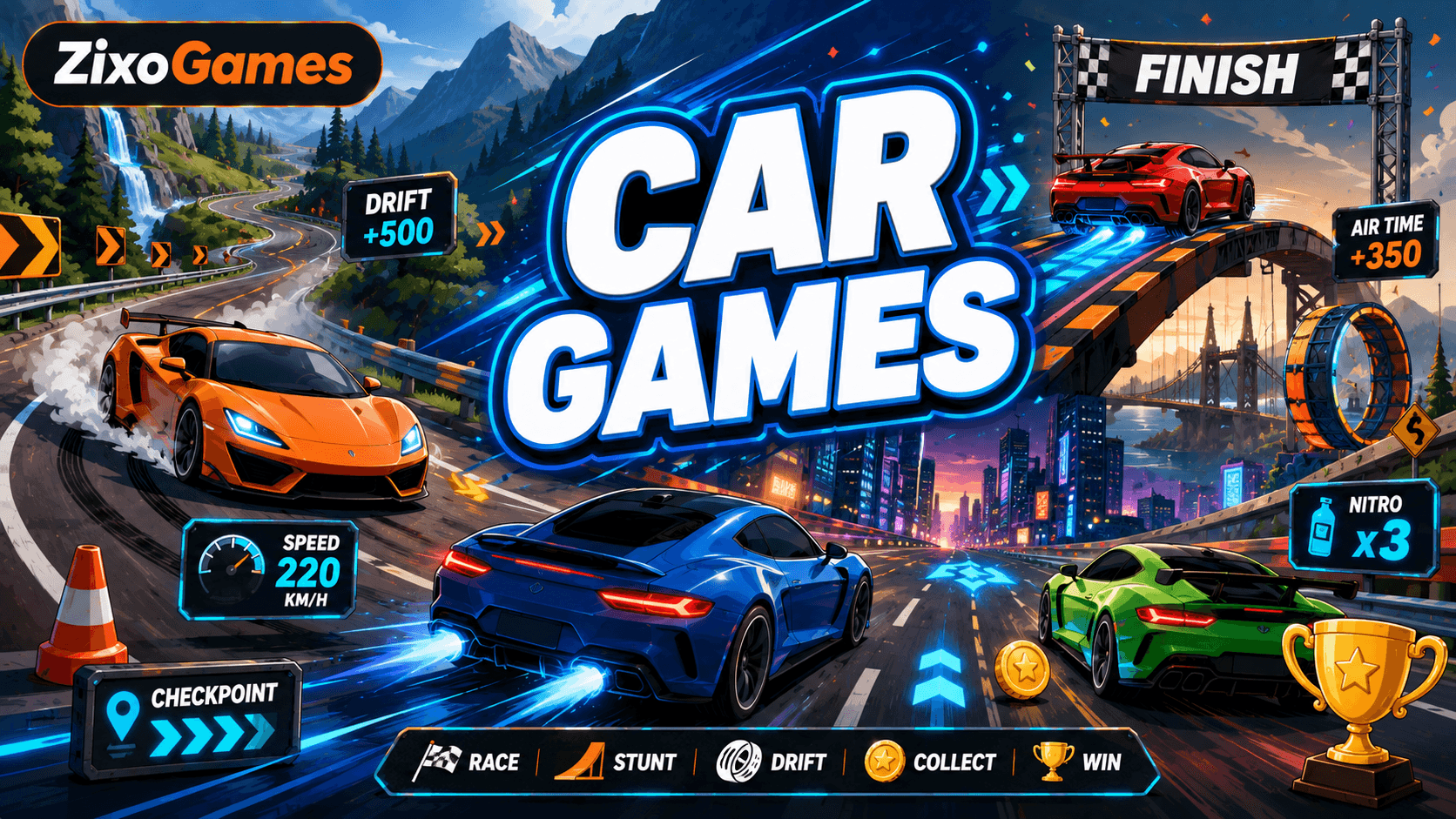 Car Games on Zixo Games