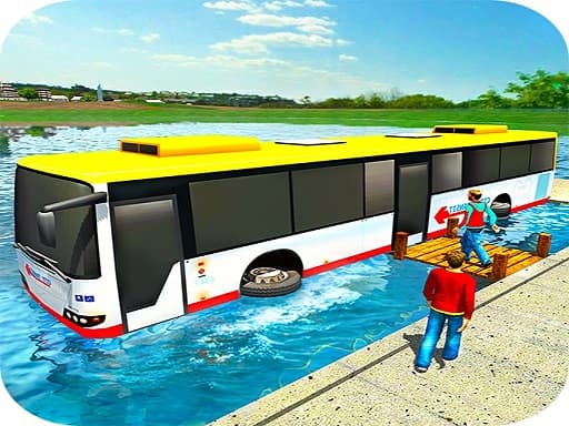 River Coach Bus Driving Simulator Games 2020 - play free online