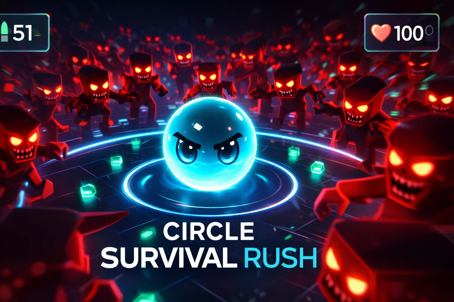 Circle Survival Rush - play free online
