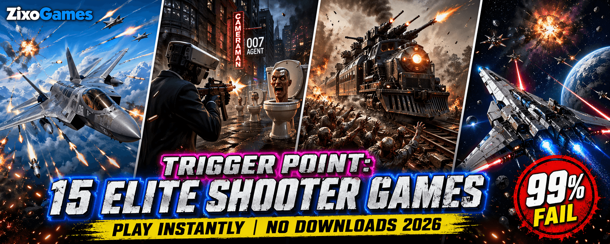 Trigger Point: 15 Best Unblocked Shooter & Survival Games in 2026
