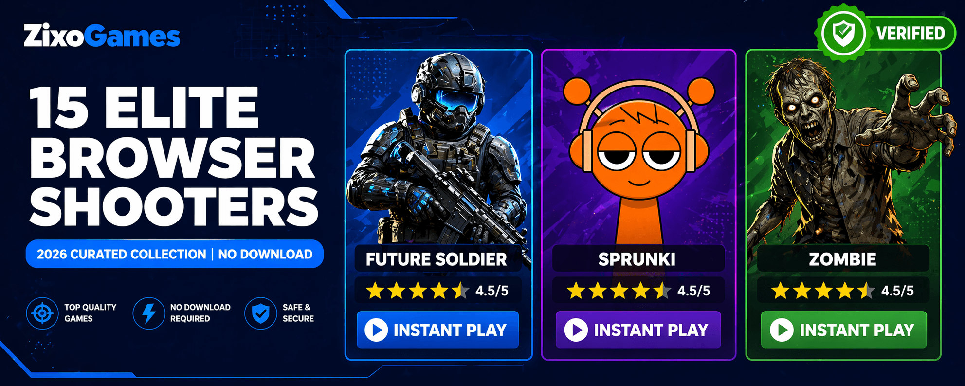 Tactical Strike: 15 Best Unblocked Sci-Fi & Zombie Shooters (2026)