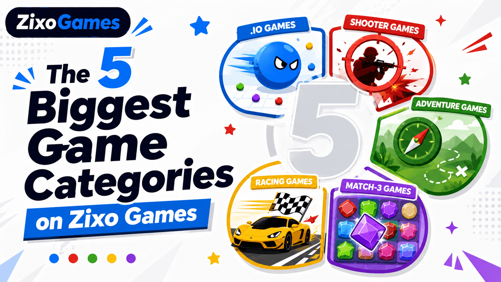 The 5 Biggest Game Categories on Zixo Games and Which One Is Right for You