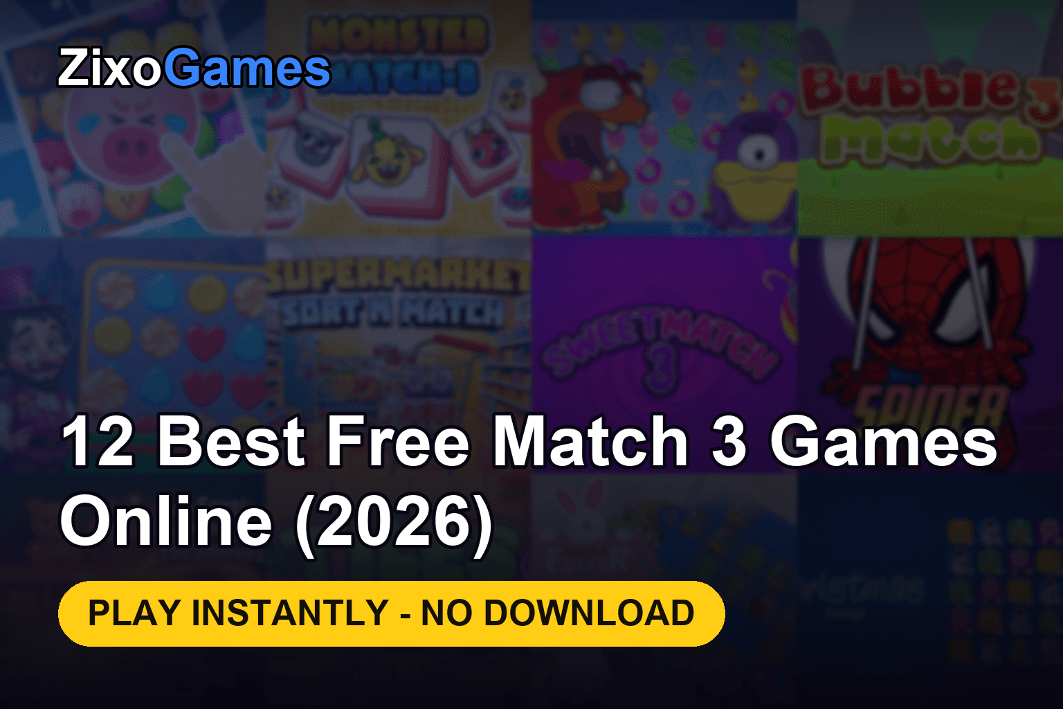 12 Best Free Match 3 Games to Play Online in 2026 (No Download)